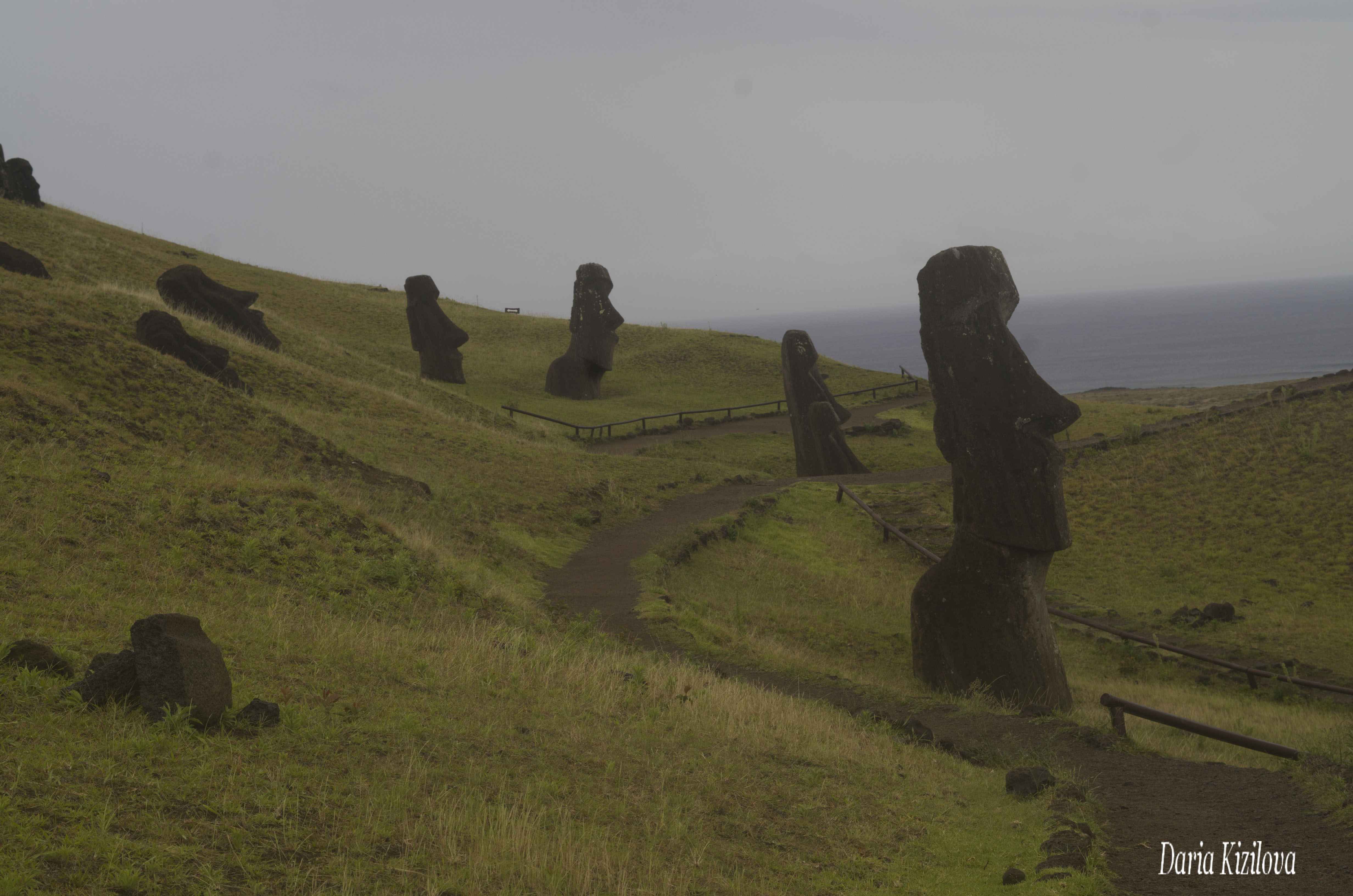 Statues Easter Island