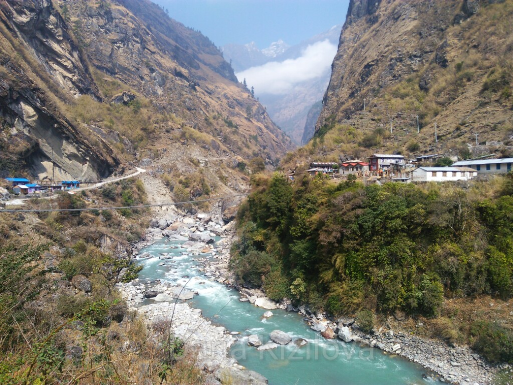 Montañas en Nepal