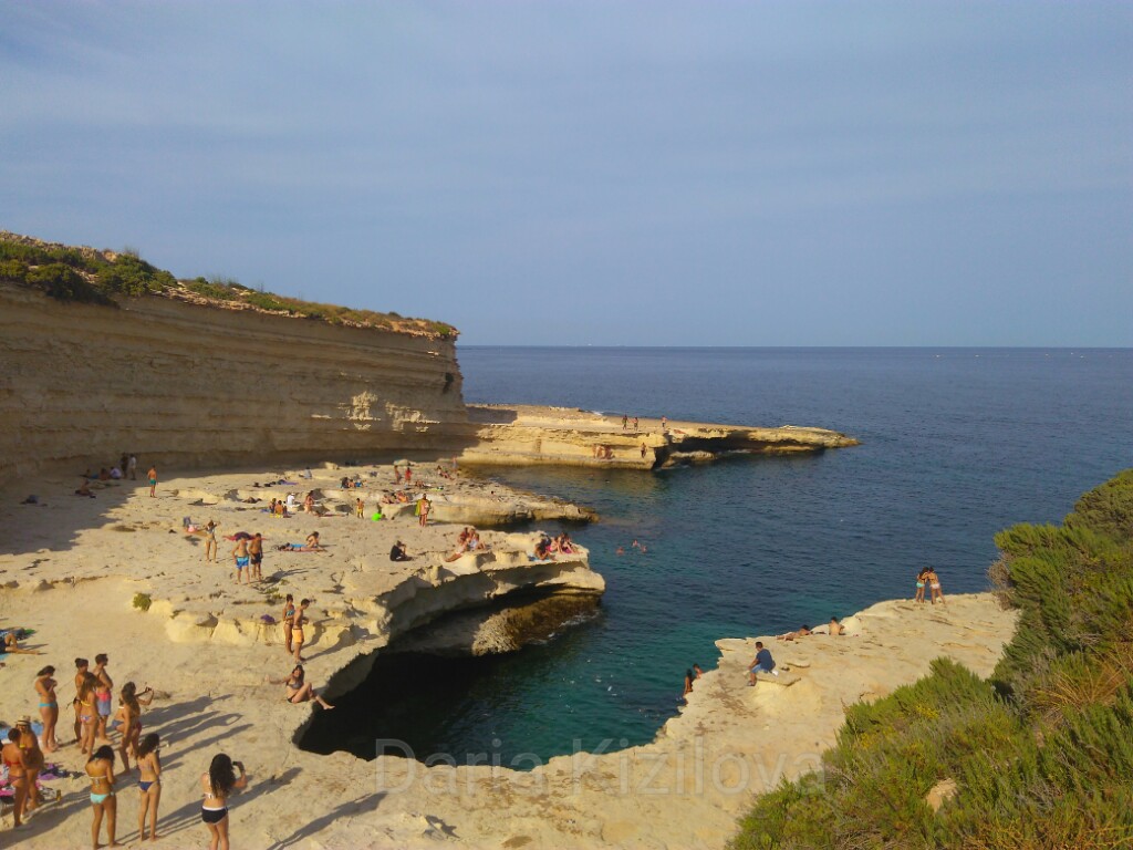 Пляжи Мальта