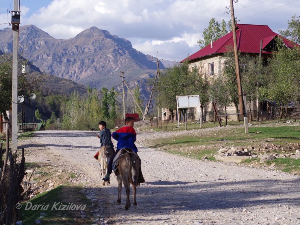 Viajando en Kirguizistán
