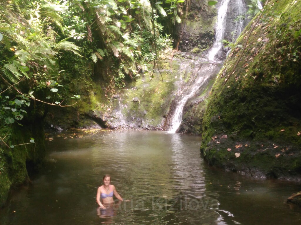 Waterfalls on Cook Islands